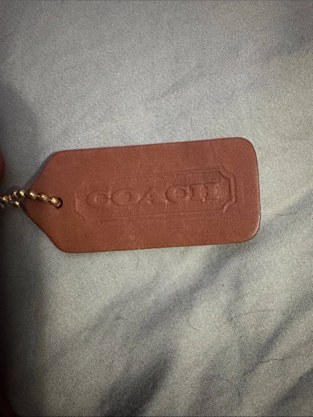 Vintage Coach Mini Abbie Brown Leather Crossbody
